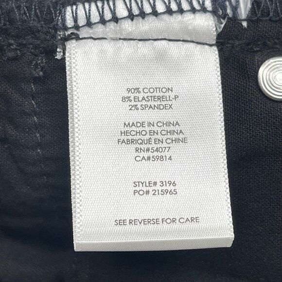 Cabi Womens Curvy Skinny Jeans Stretch Floral Flower pattern Pocket Navy Blue bl - Picture 4 of 9